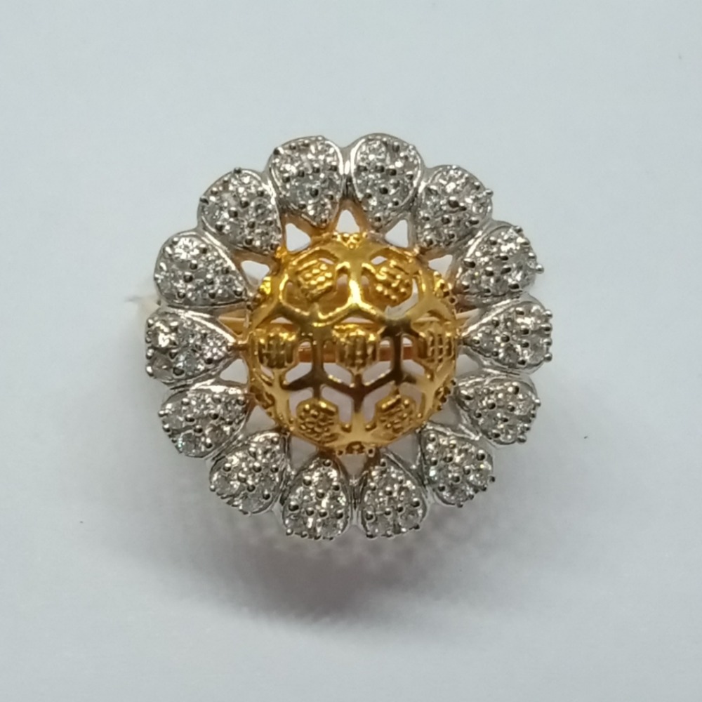 22KT Gold Ladies Ring LJ-7