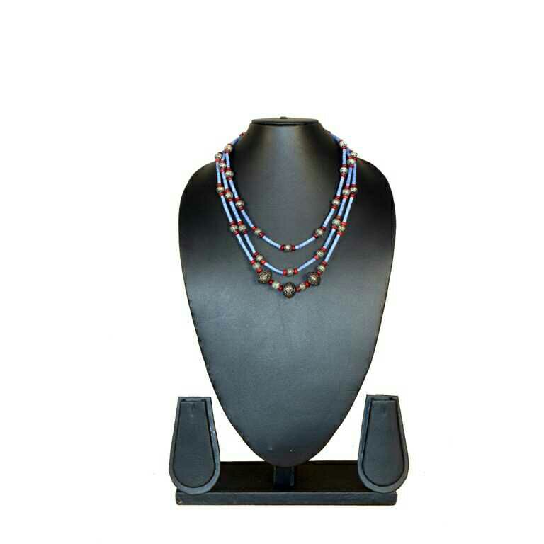 Fancy Pure Colorful Stone Necklace