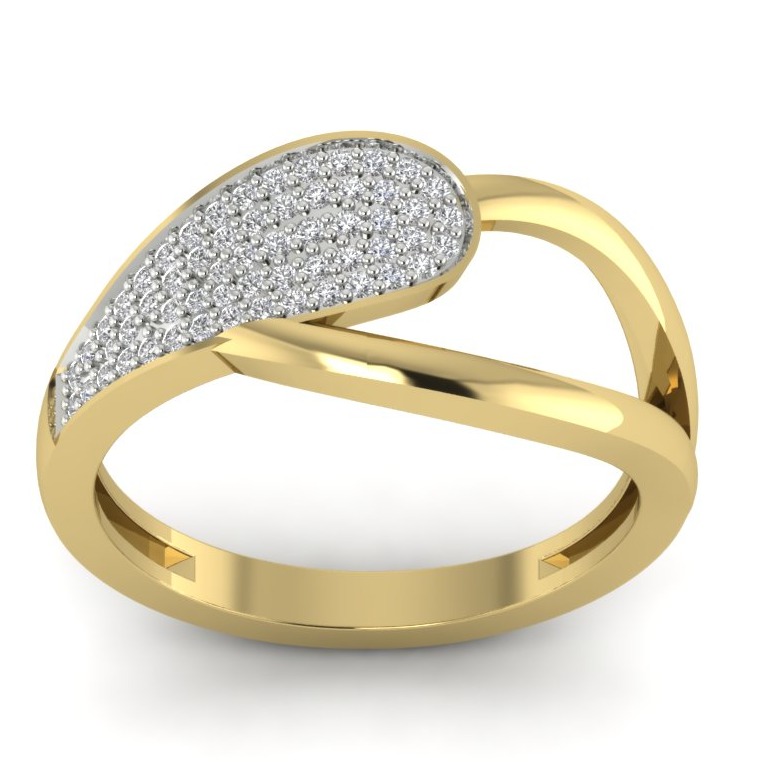 18KT Gold Zarine Diamonds Rings