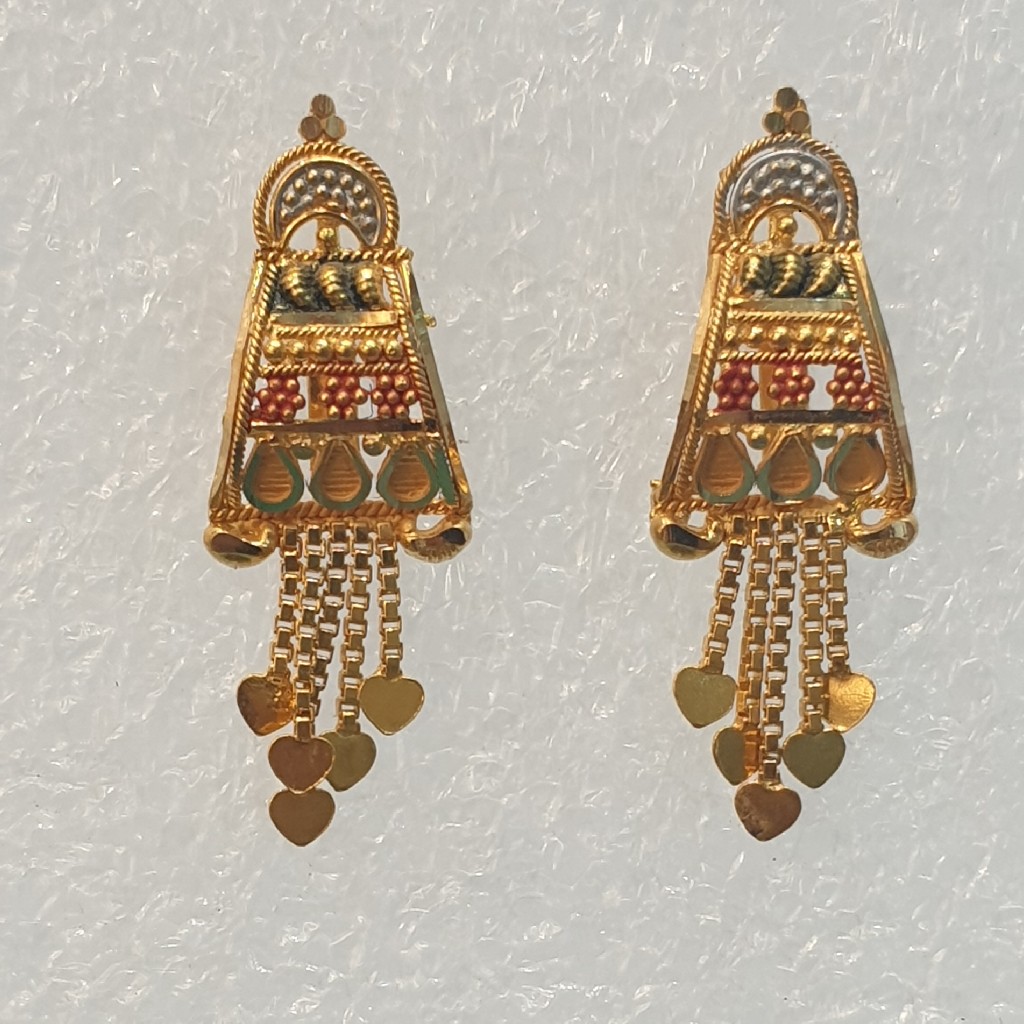 Latest rajwadi earrings