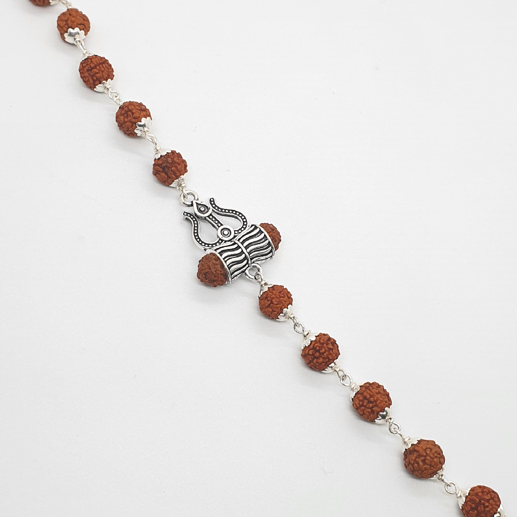 Silver Mahakal Rudraksh Bracelet - Image 2