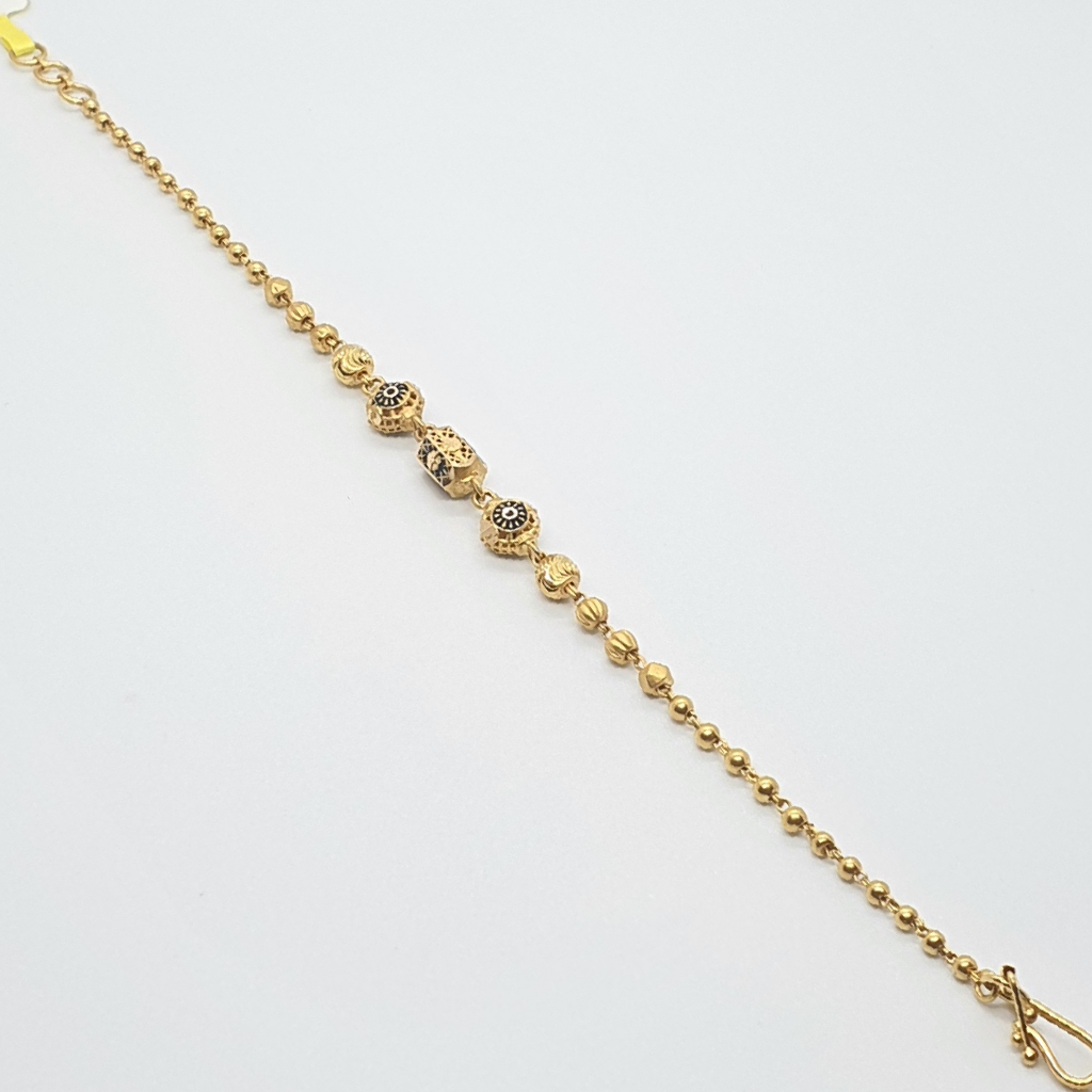 22.k Gold Fancy Antique Ladies Bracelet