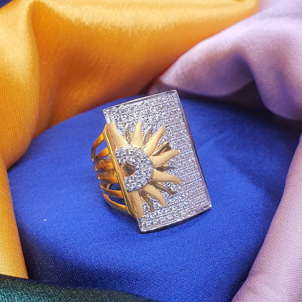91.6 Gold Surya Design Gents Ring