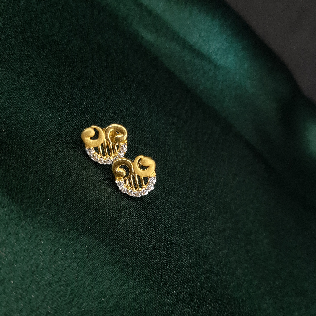22k Fancy Design Earrings