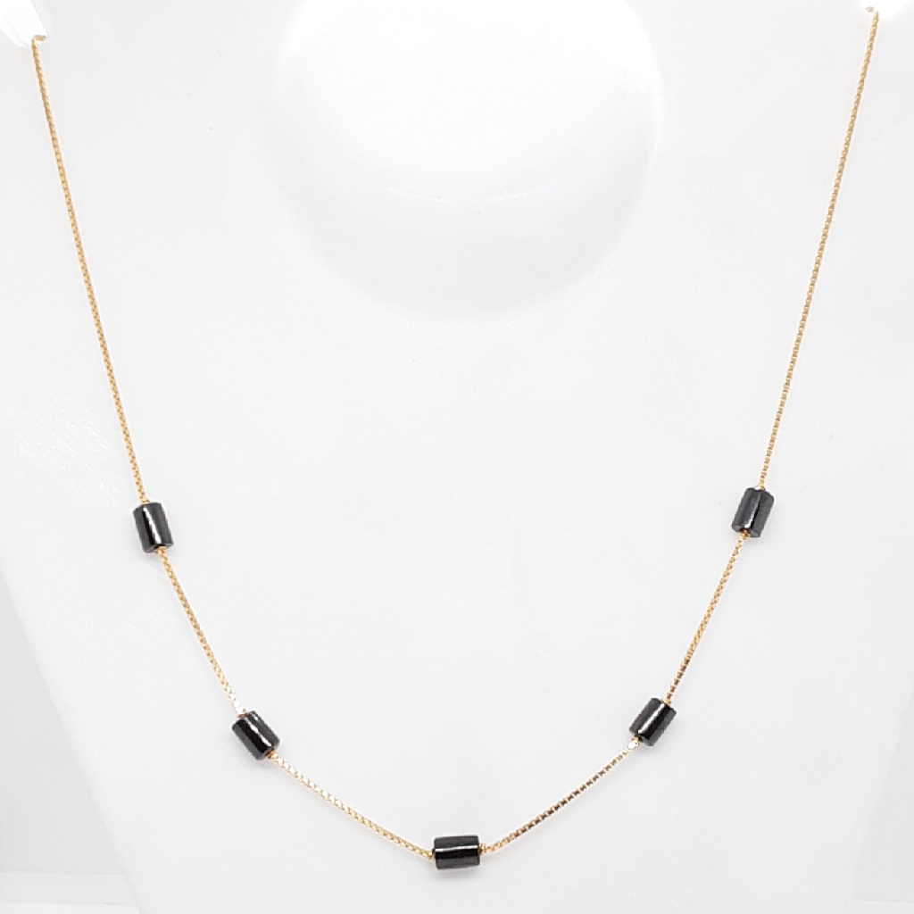 Gold 18k Fancy Black Para Chain