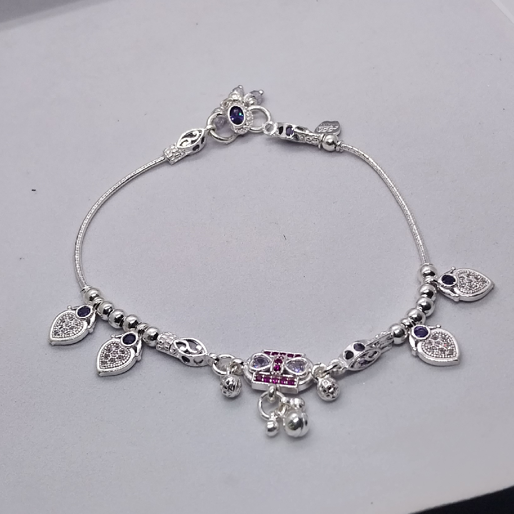 Silver Ladies Payal - Image 2