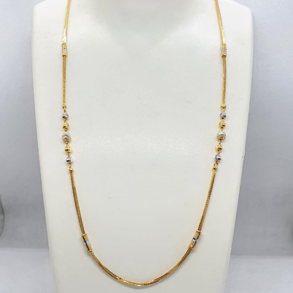 Gold 22.k Fancy Ladies Chain
