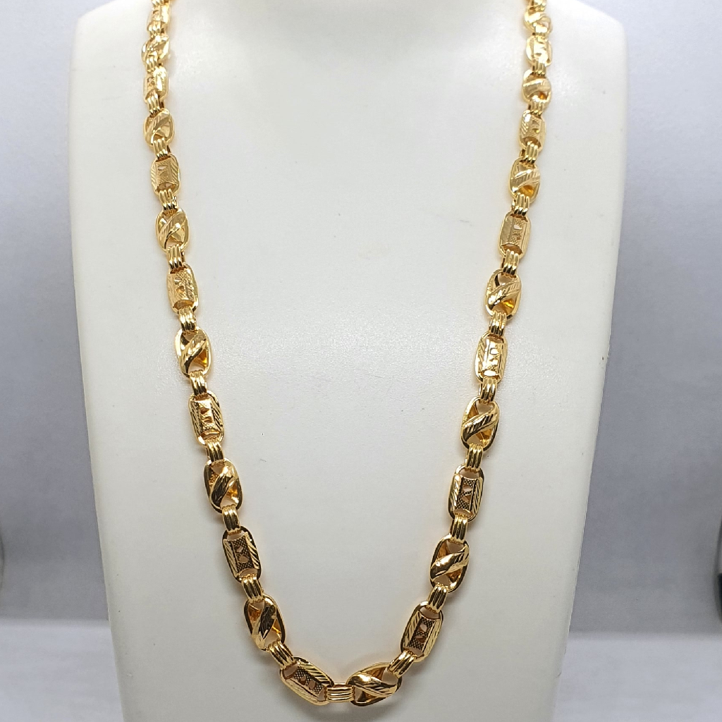 Gold 22.k Italian Design Gents Chain