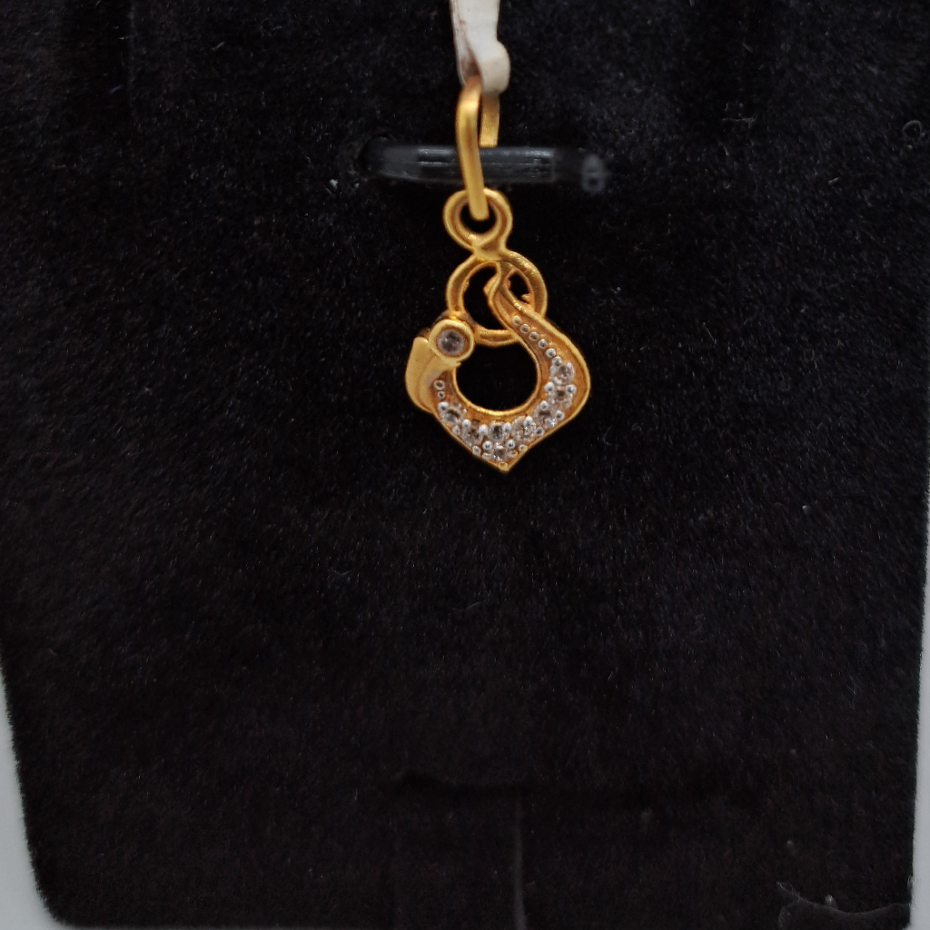 22k Fancy Ladies Pendant