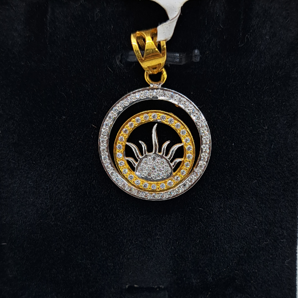 22k Fancy Diamond Pendant