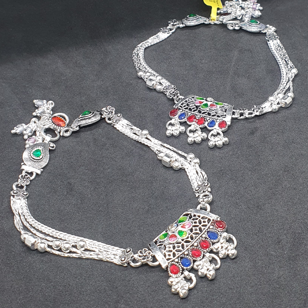 Silver Fancy Payal