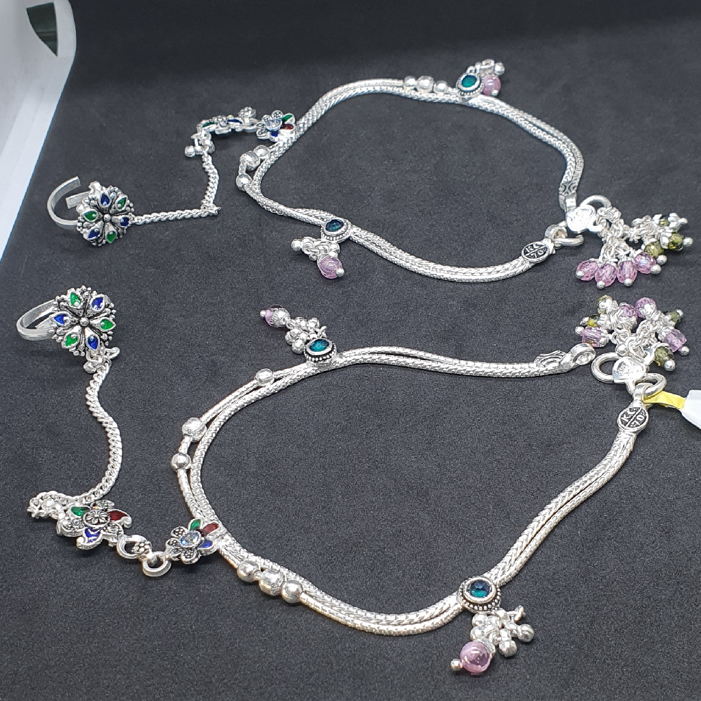 Silver Pag Pan Payal