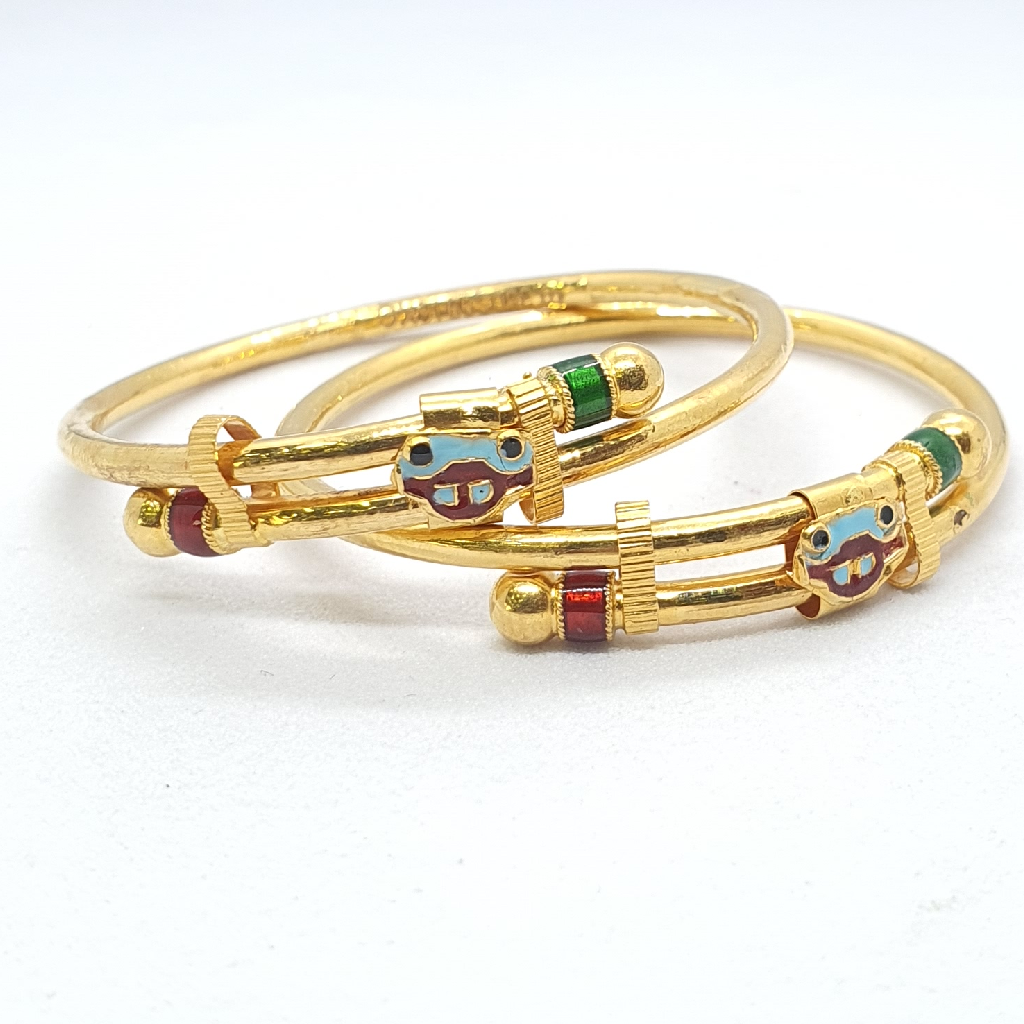 Gold 22.k Fancy Kadli
