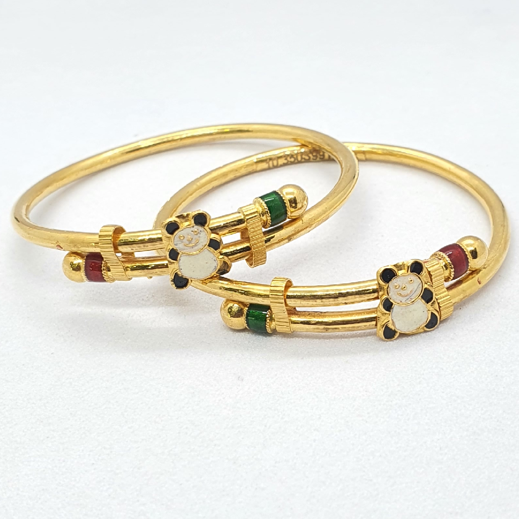 Gold 22.k Adjustable Baccha Kadli
