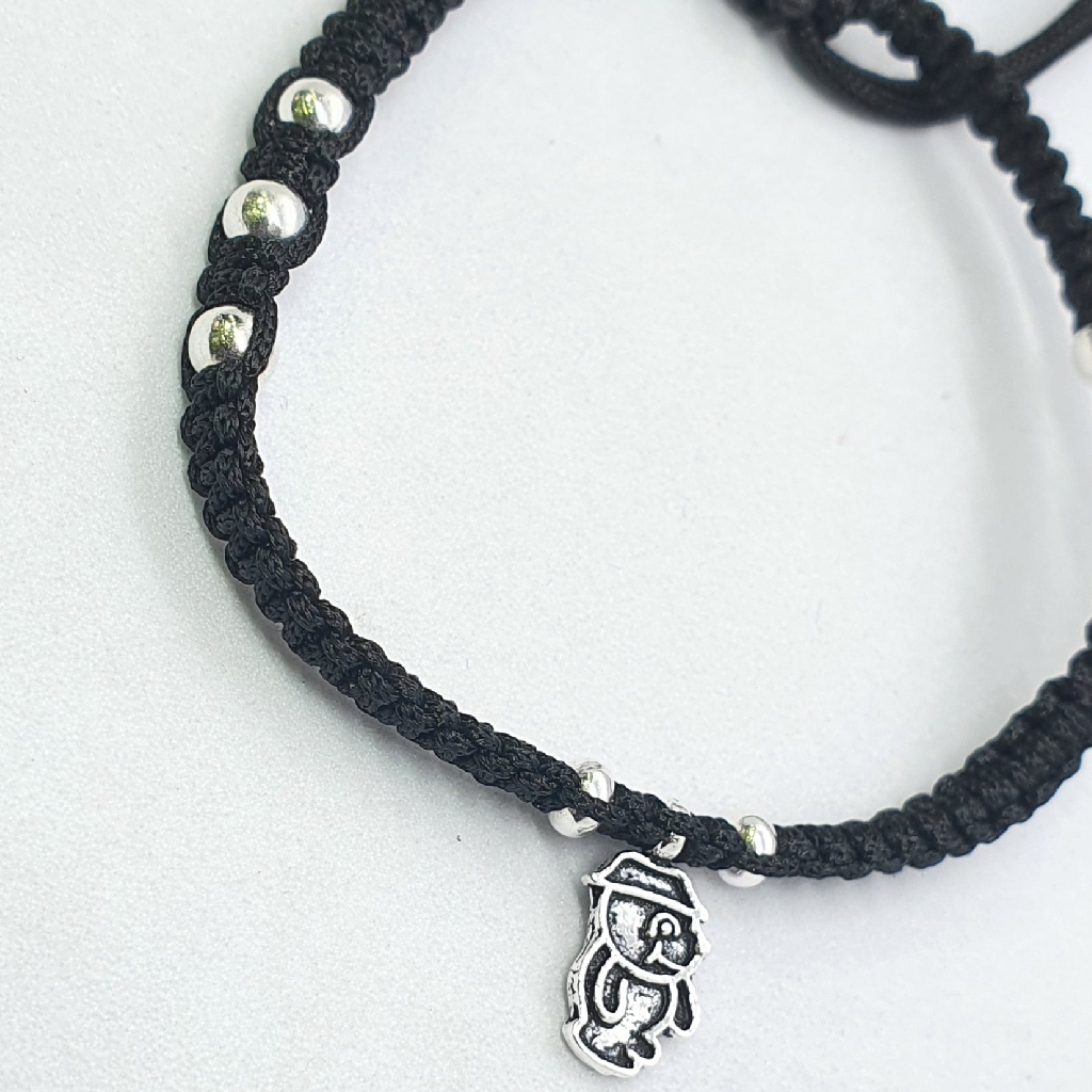 Silver 92.5 Teddy Design Anklet - Image 2