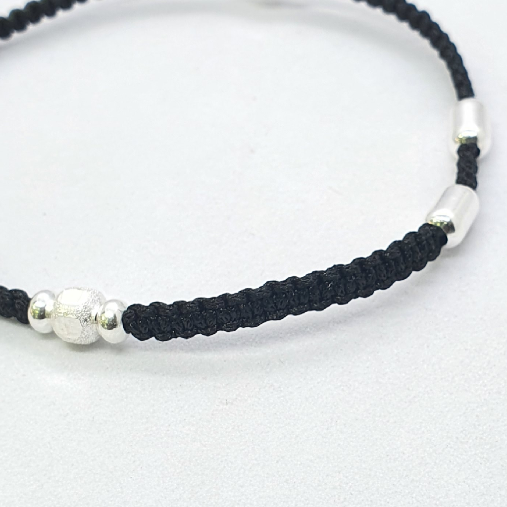 Silver 92.5 Simple Anklets - Image 2