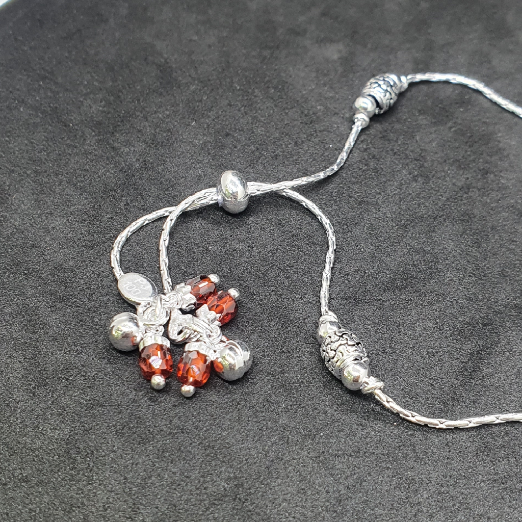 Silver Fancy Anklets - Image 2