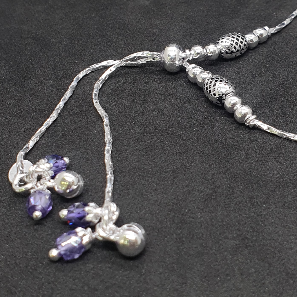 Silver Anklets - Image 2