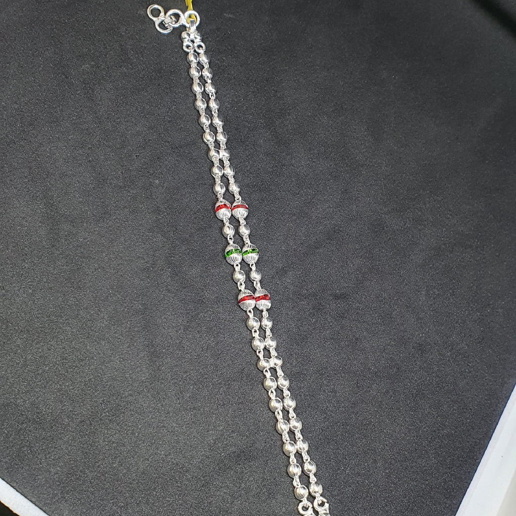 Silver Moti Bracelet
