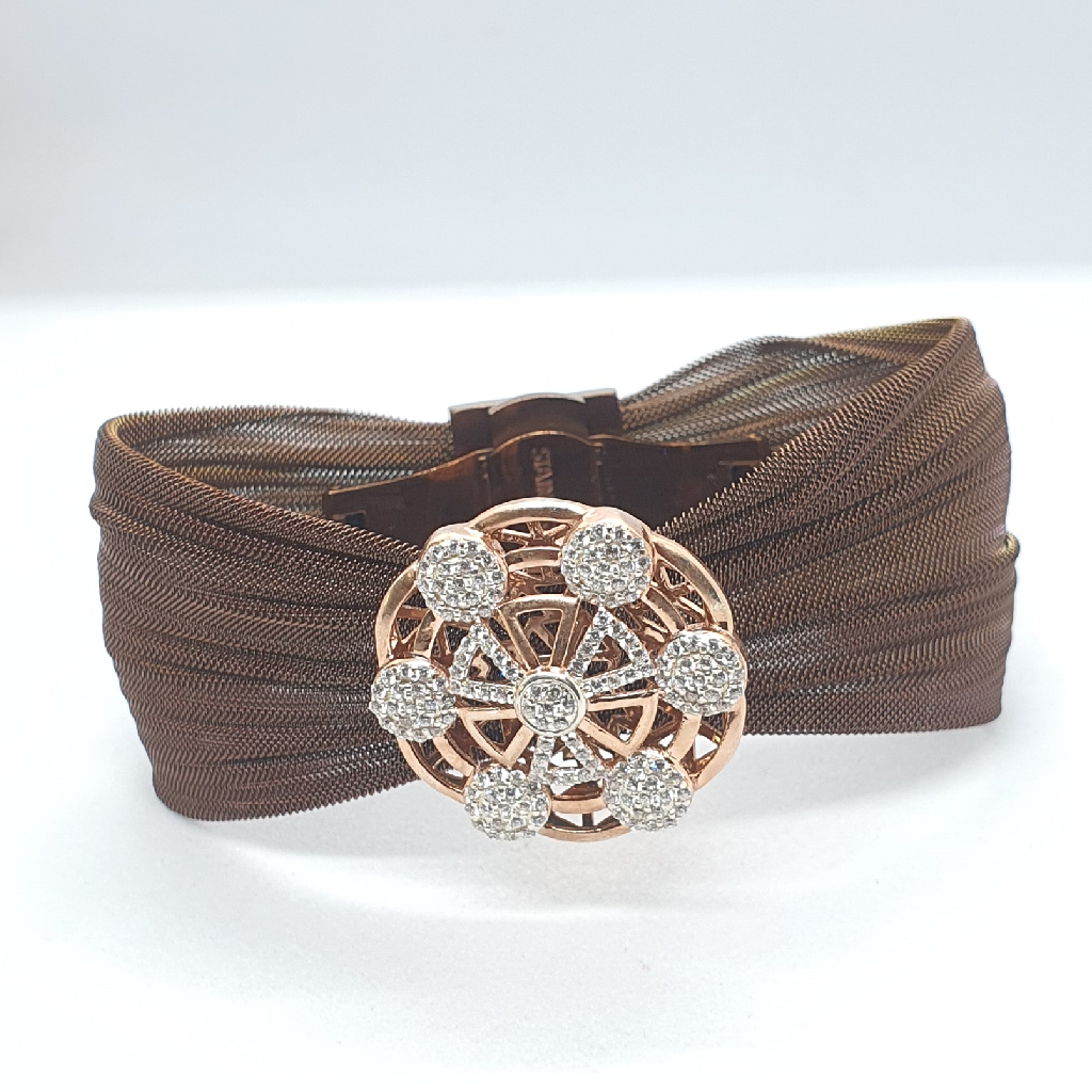 Silver Fancy Design Ladies Bracelet