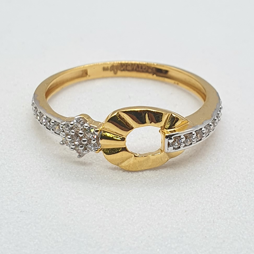 Gold 22.k Simple Design Ladies Ring
