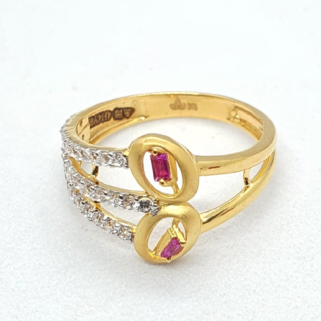 Gold 91.6 Fancy Ring