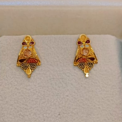 22 K Kalktti Ladies Earrings