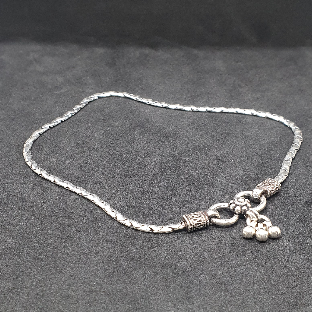 Silver 92.5 Antique Ladies Anklet
