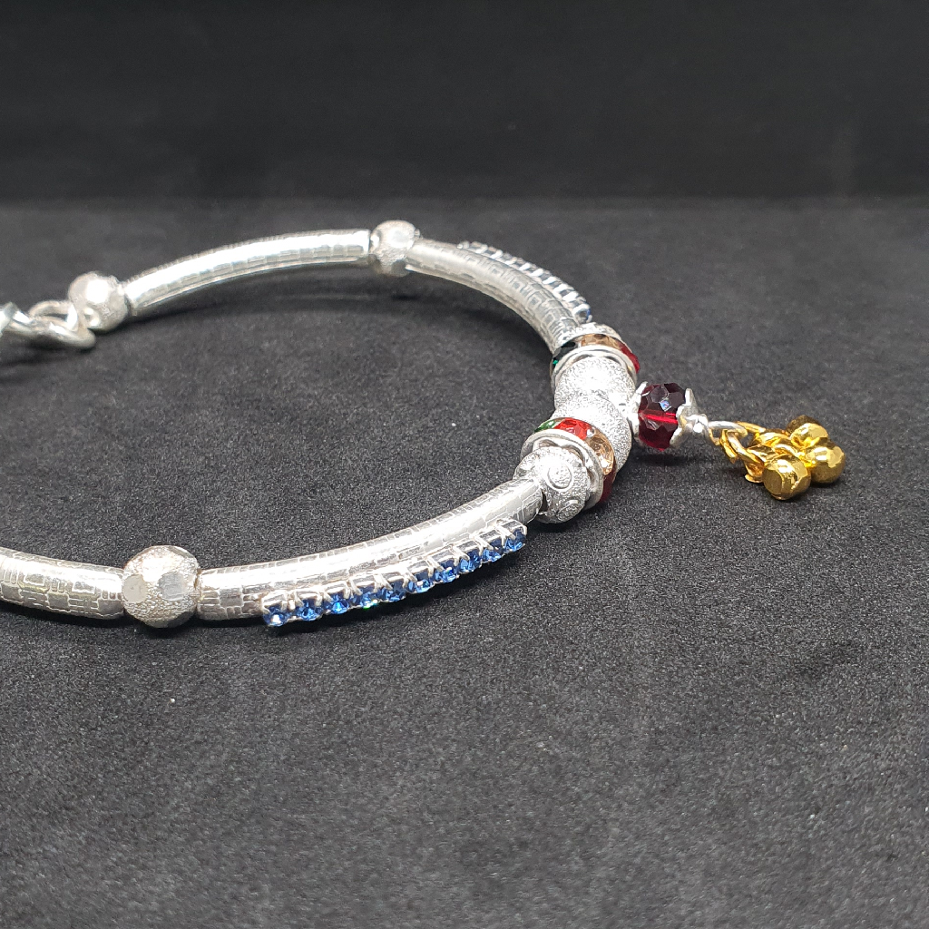 Silver Diamond Shrimant Rakhdi - Image 2