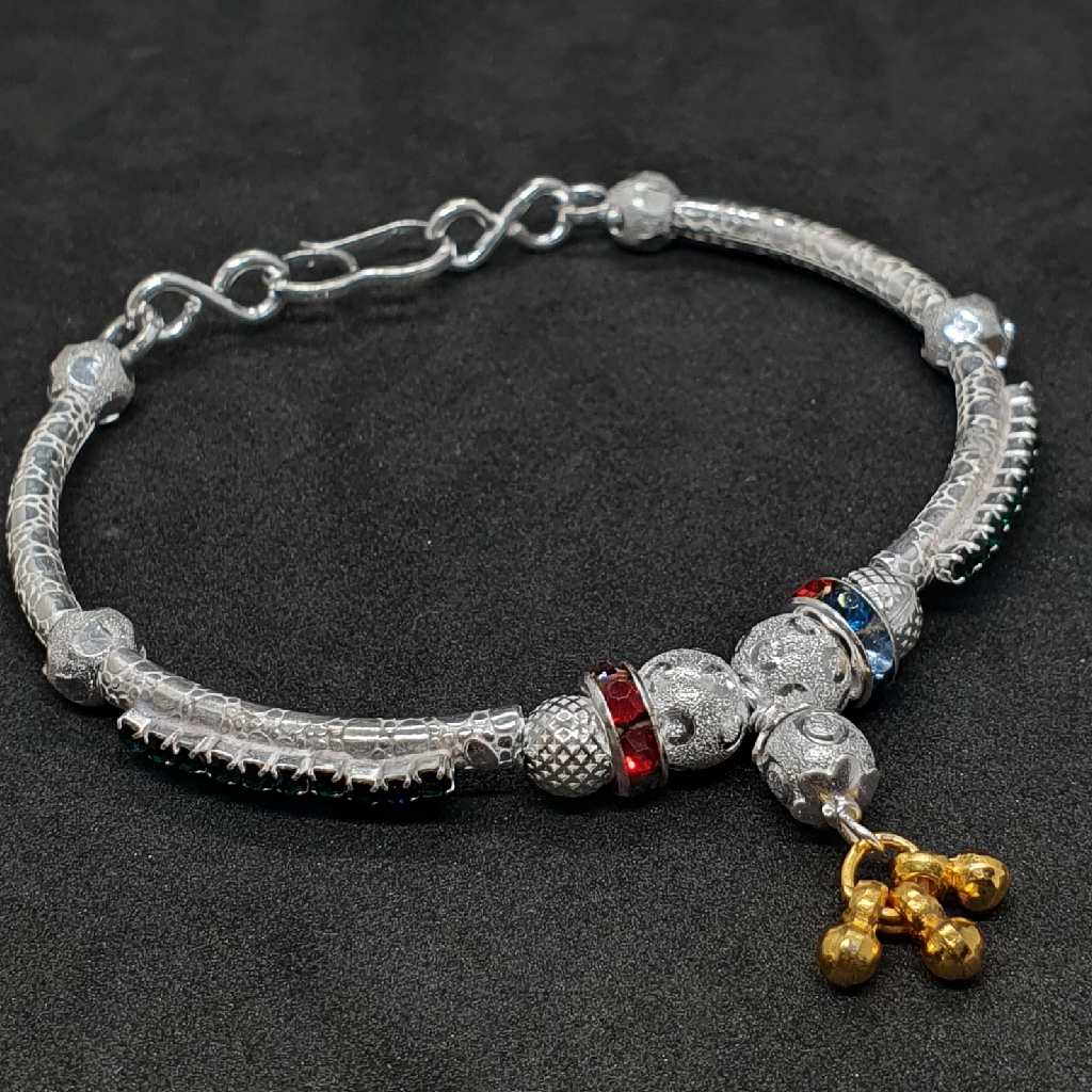 Silver ladies shrimant rakhadi