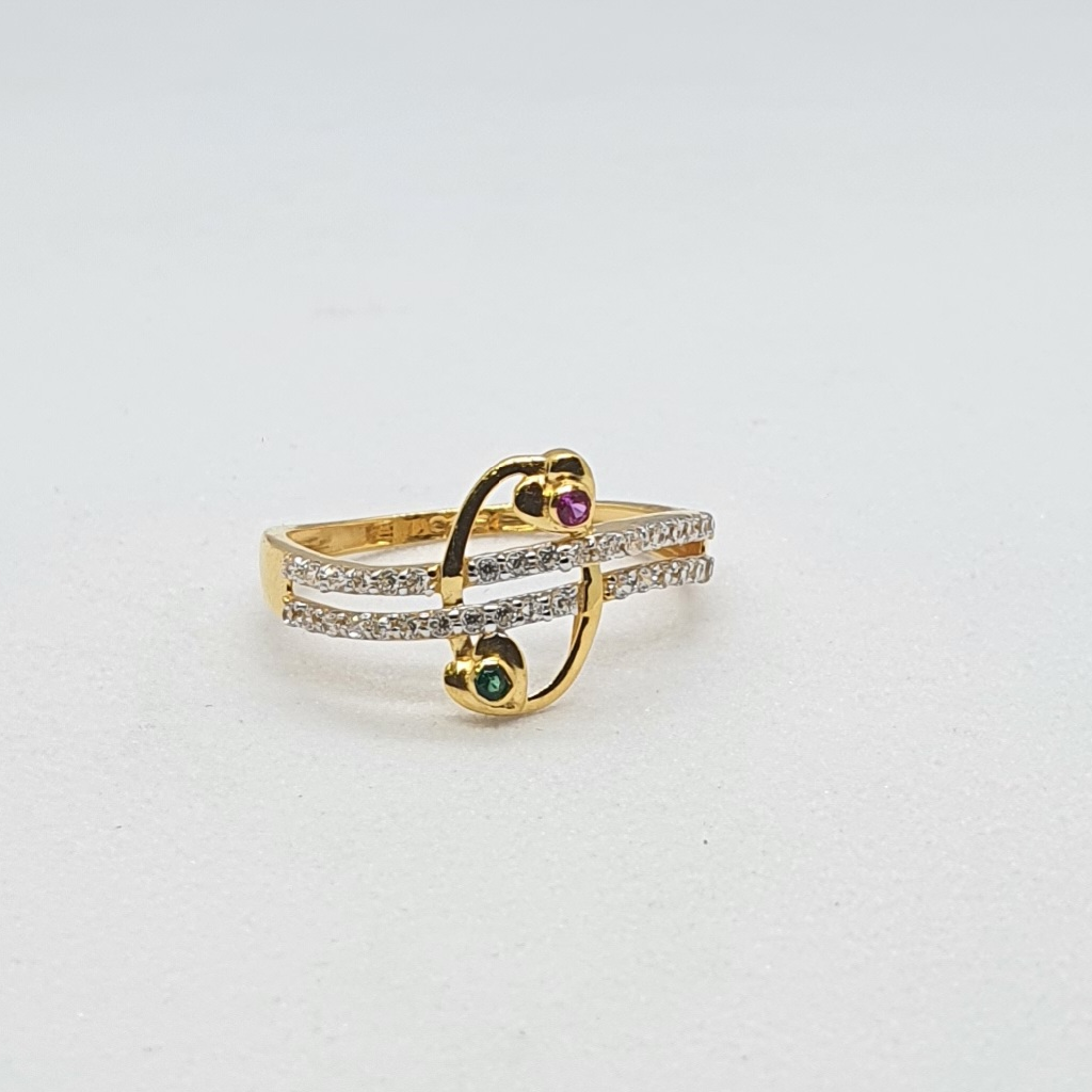 Gold 22.k Fancy Ladies Ring