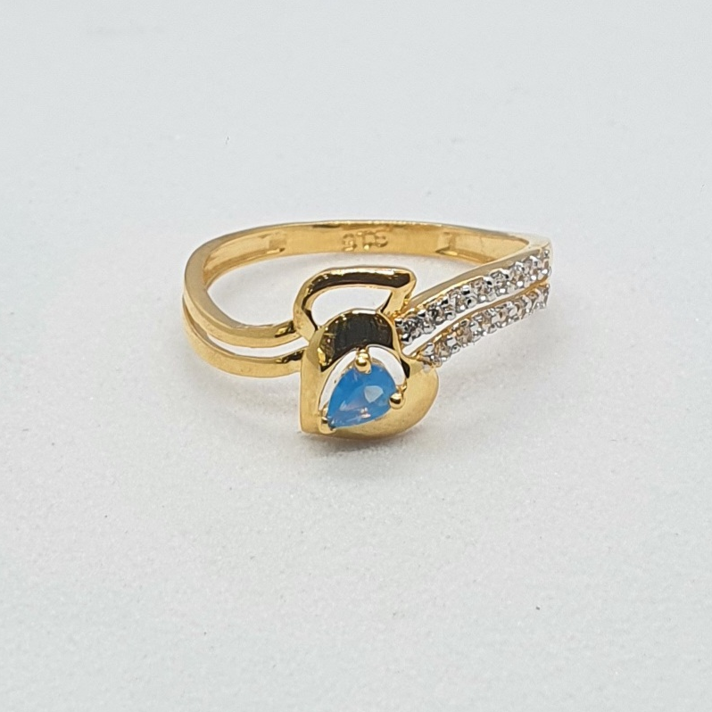 Gold 22.k Ladies Fancy Ring