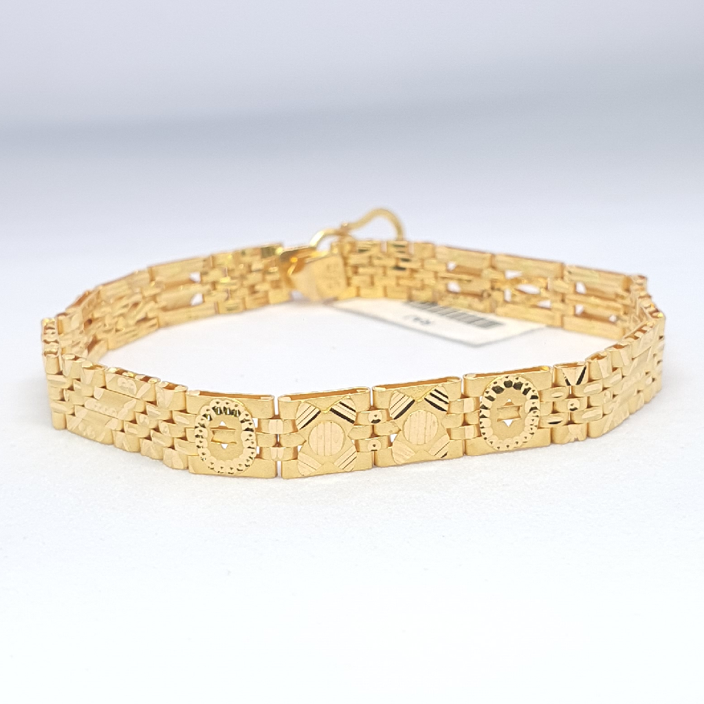 Gold 91.6 Plane Gold Casting Gents Lucky