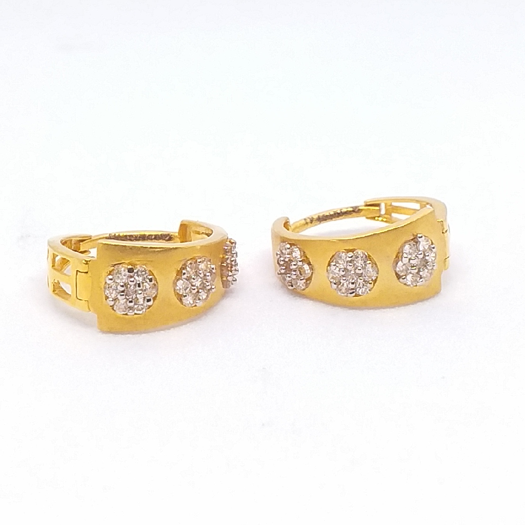 Gold 18k Diamond Fancy Ladies Kadi