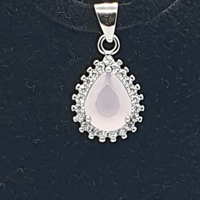 Silver 92.5 Fancy Pendant Set - Image 2