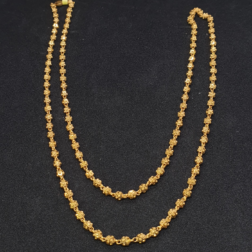 Gold 91.6 Vertical Mala - Image 3