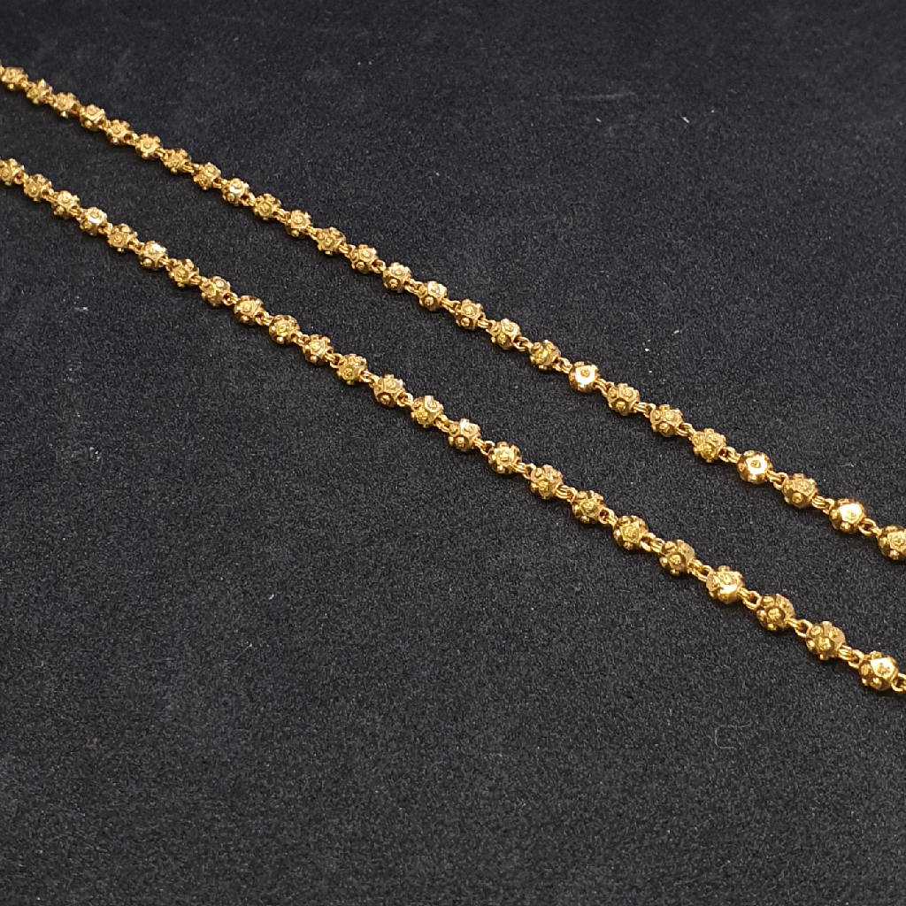 Gold 91.6 Vertical Mala - Image 2