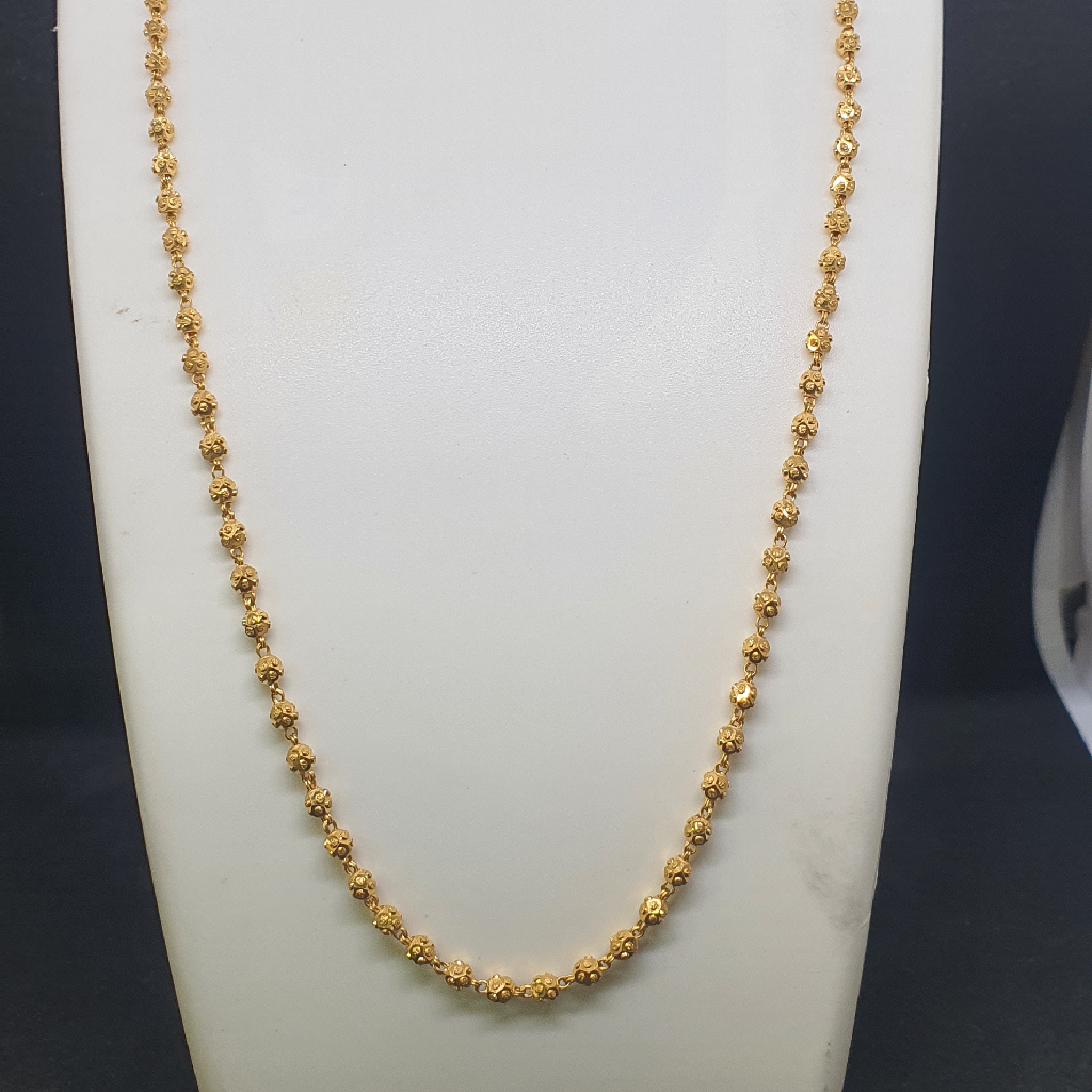 Gold 91.6 Vertical Mala
