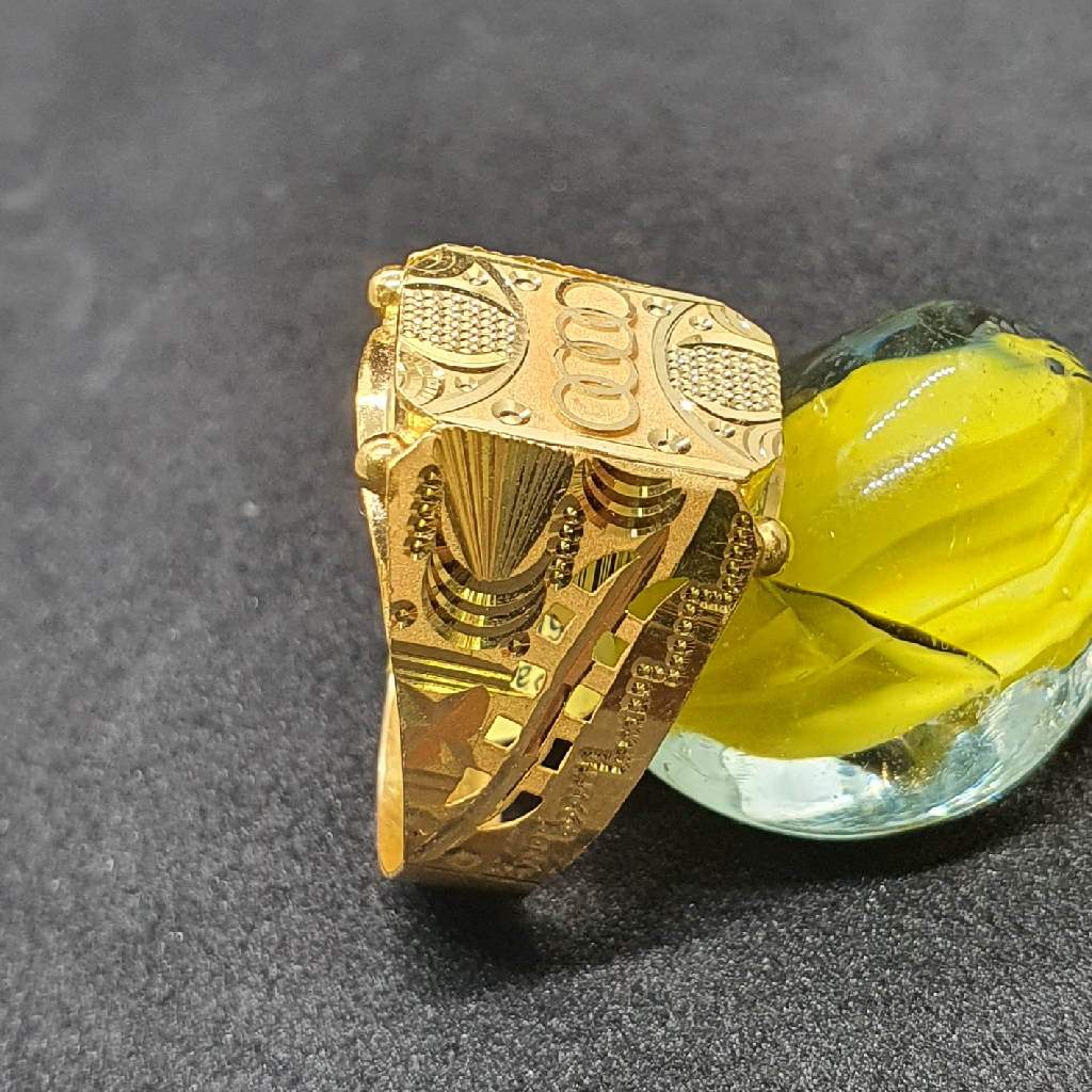 22.k 91.6 Audi Design Gents Ring - Image 2
