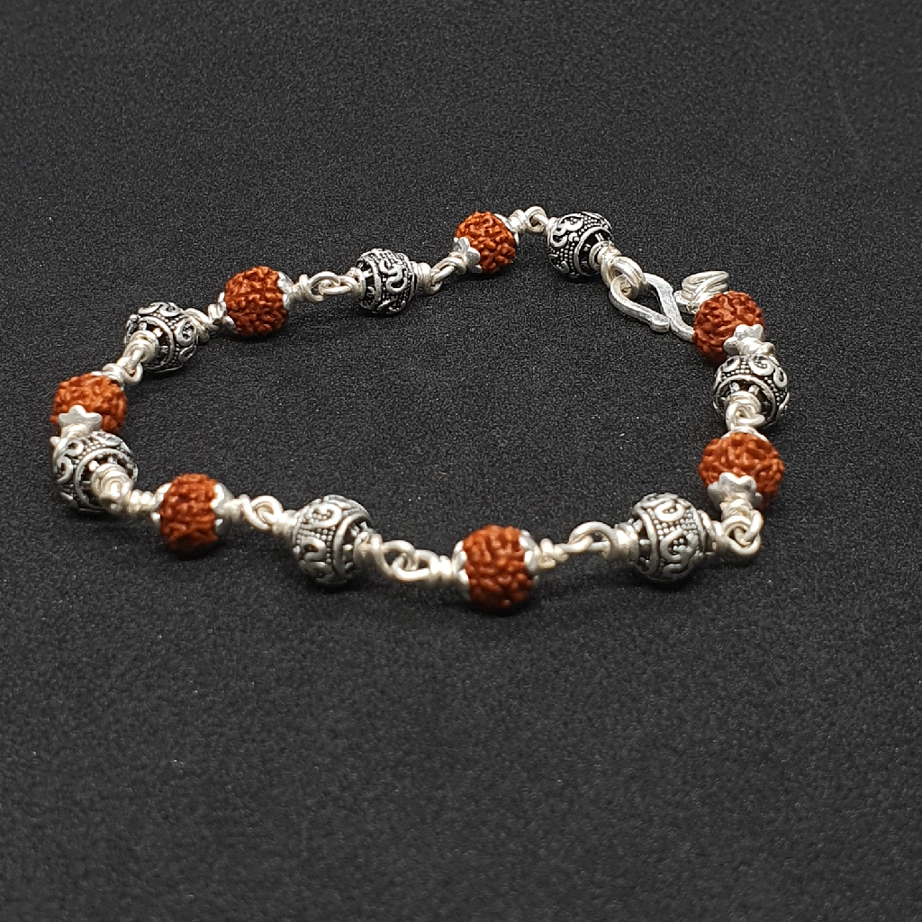 Silver Rudraksh Gents Lucky