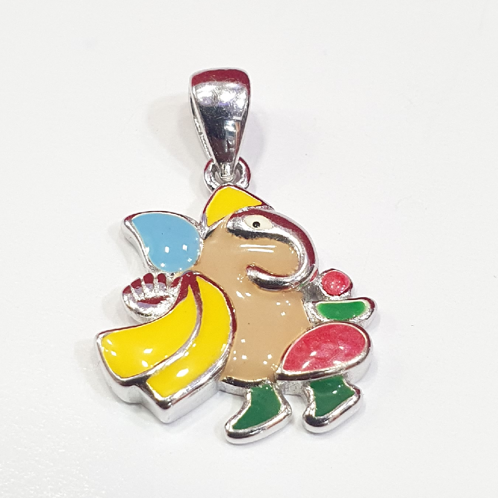 Silver 92.5 minakari fancy pendant
