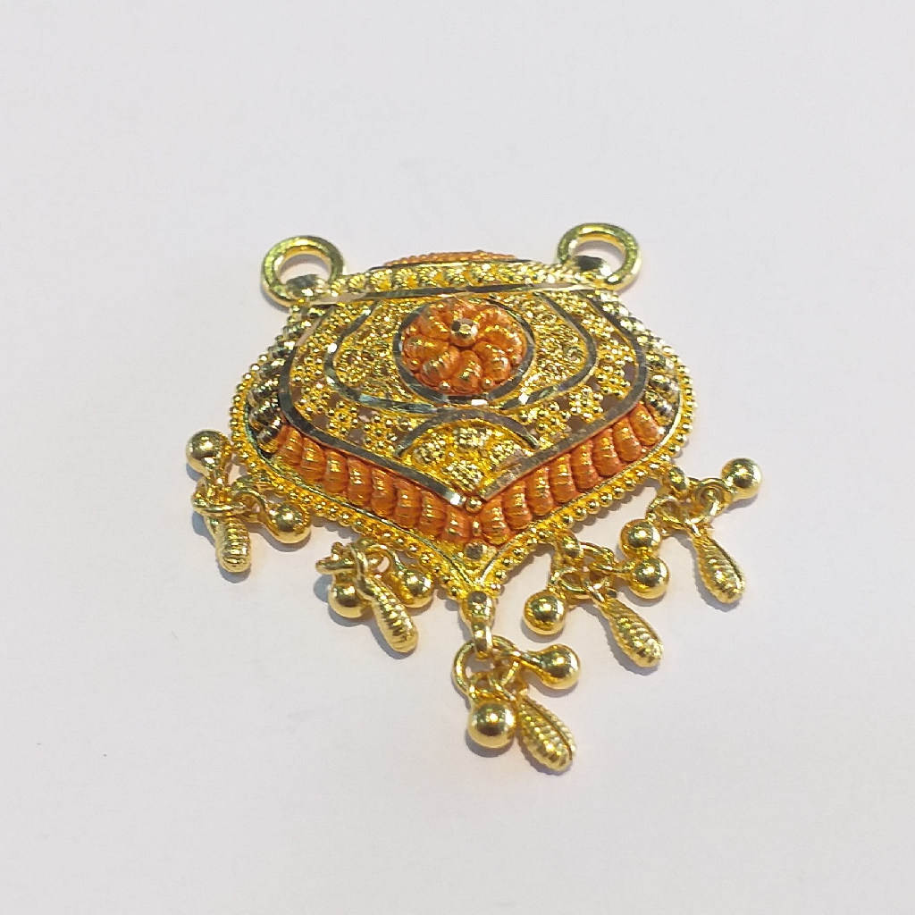 22.k fancy mangalsutra pendant - Image 2