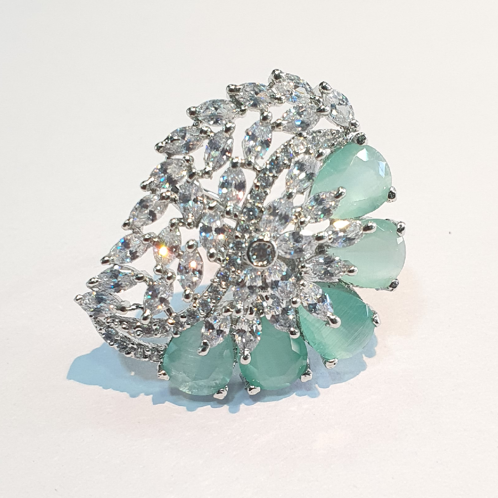 Ruby Diamond Micro Women Ring