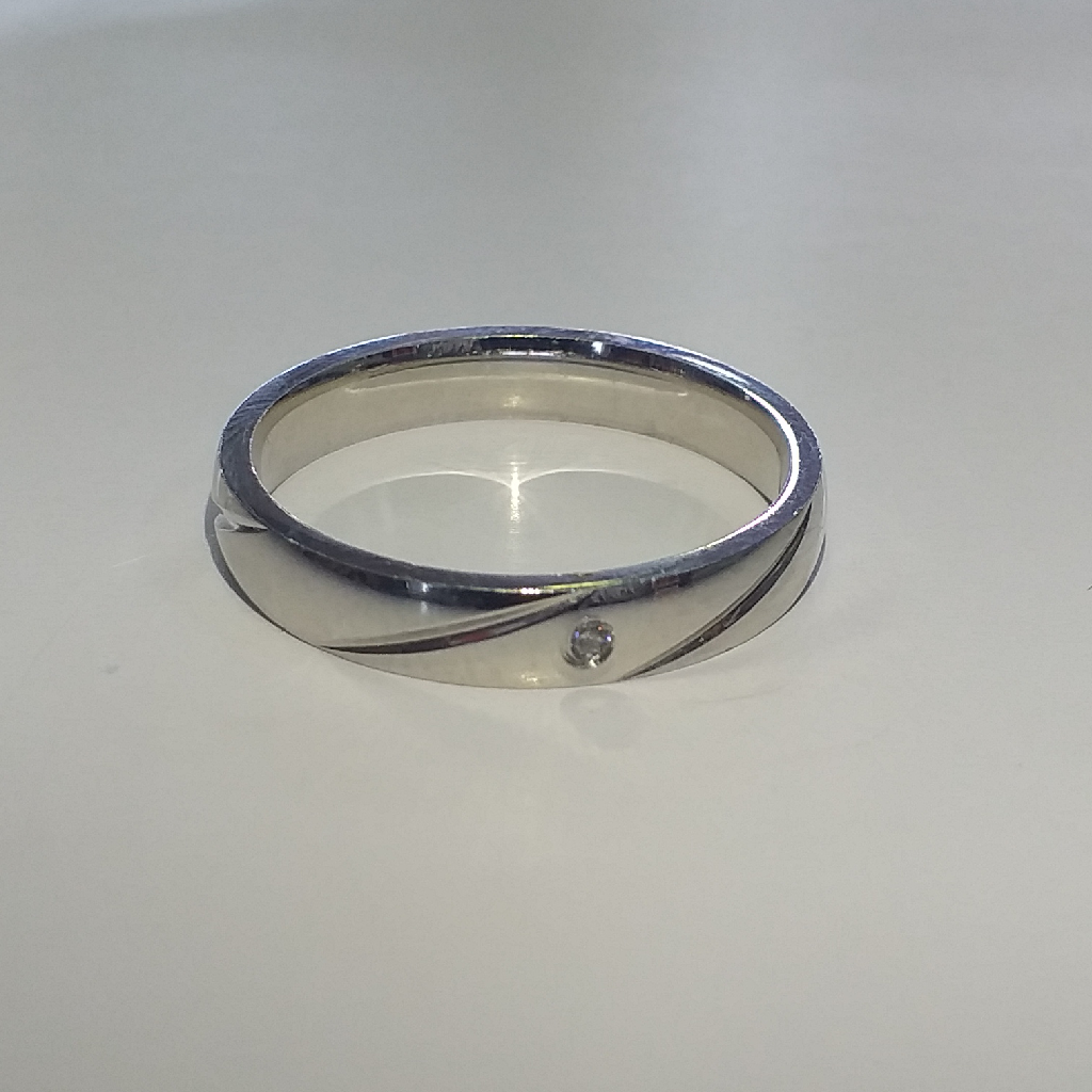 Silver 9.25 Simple Design Ring