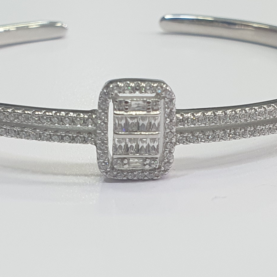 92.5 Silver diamond kada - Image 3