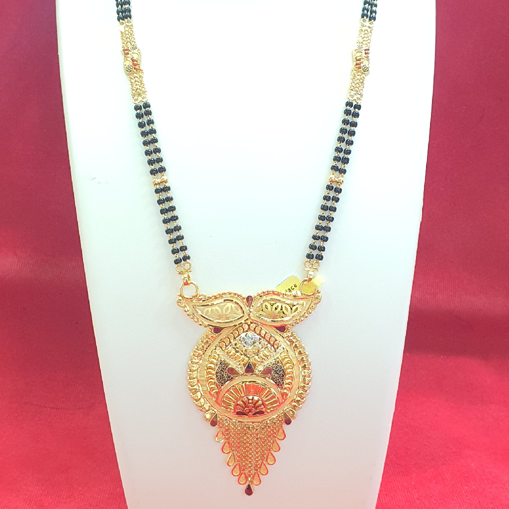 91.6 Kalkatti Meenakari Work Mangalsutra