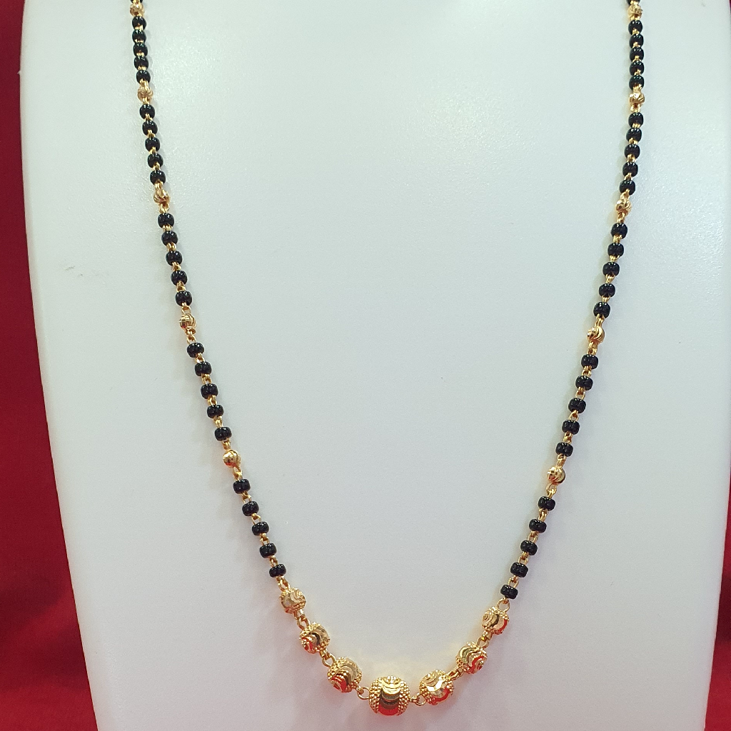 22k gold simple design mangalsutra