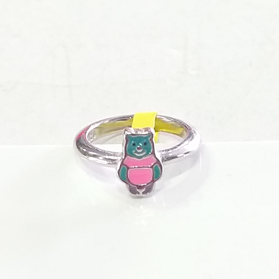 Silver 92.5 Teddy Bear Ring