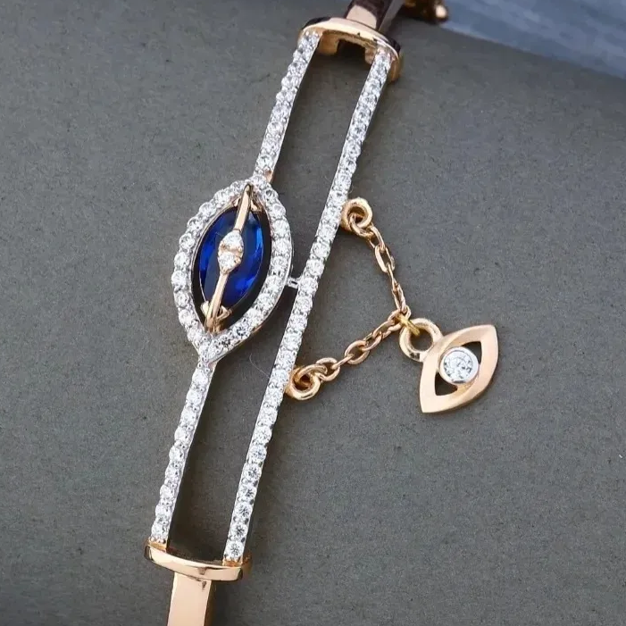 18k Rose Gold New Design Ladise Kada - Image 2