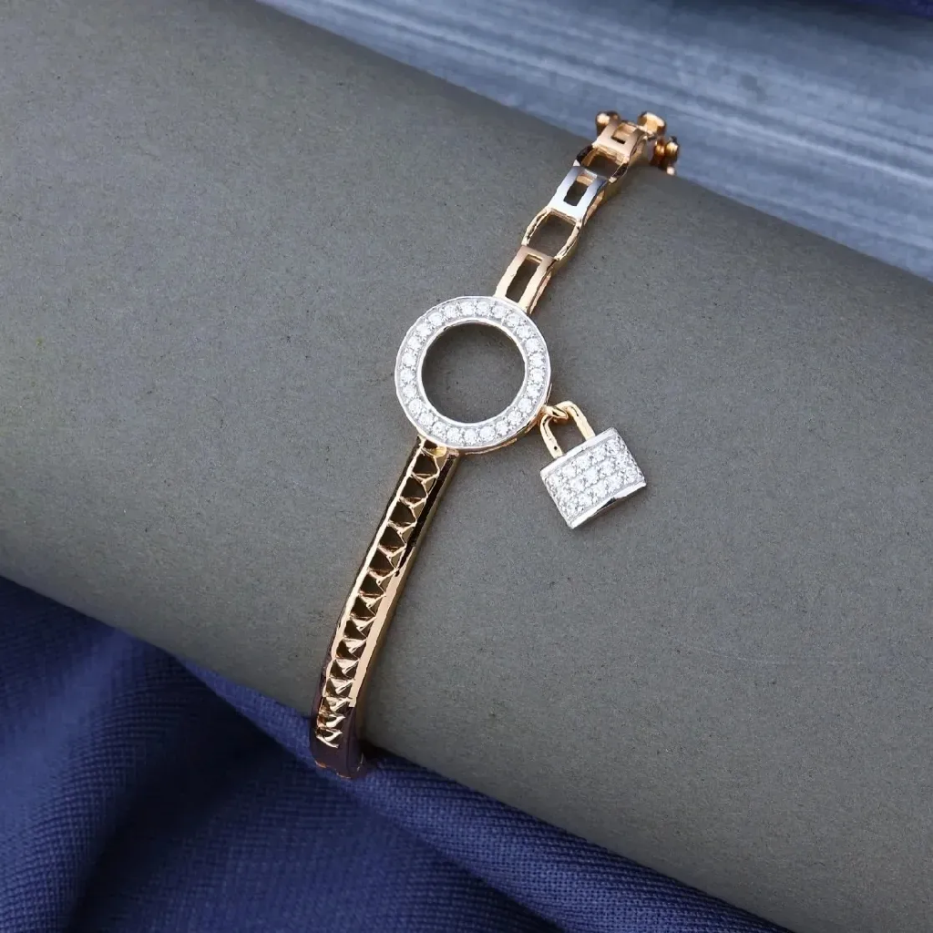 18k Rose Gold Ladise Kada